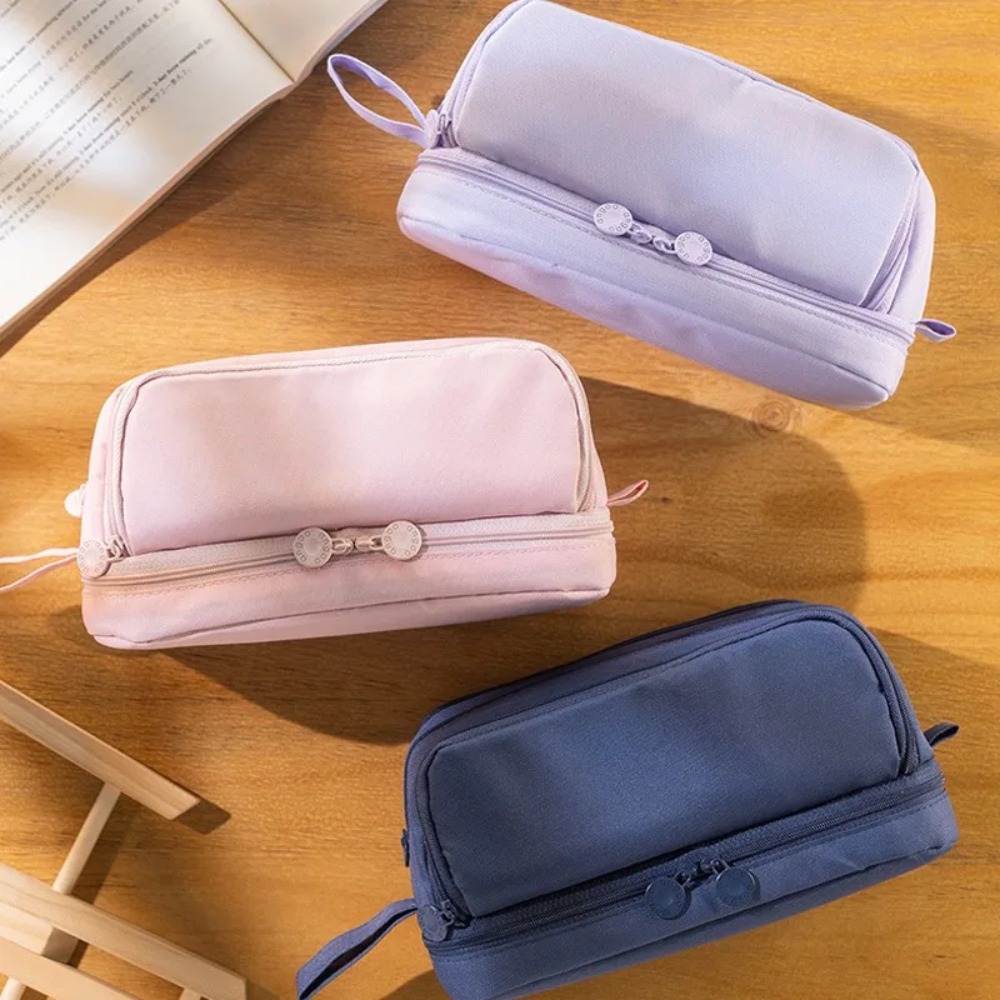 Aesthetic Large Pencil Case Pouch - Estuche de lápices Kawaii, estuche de