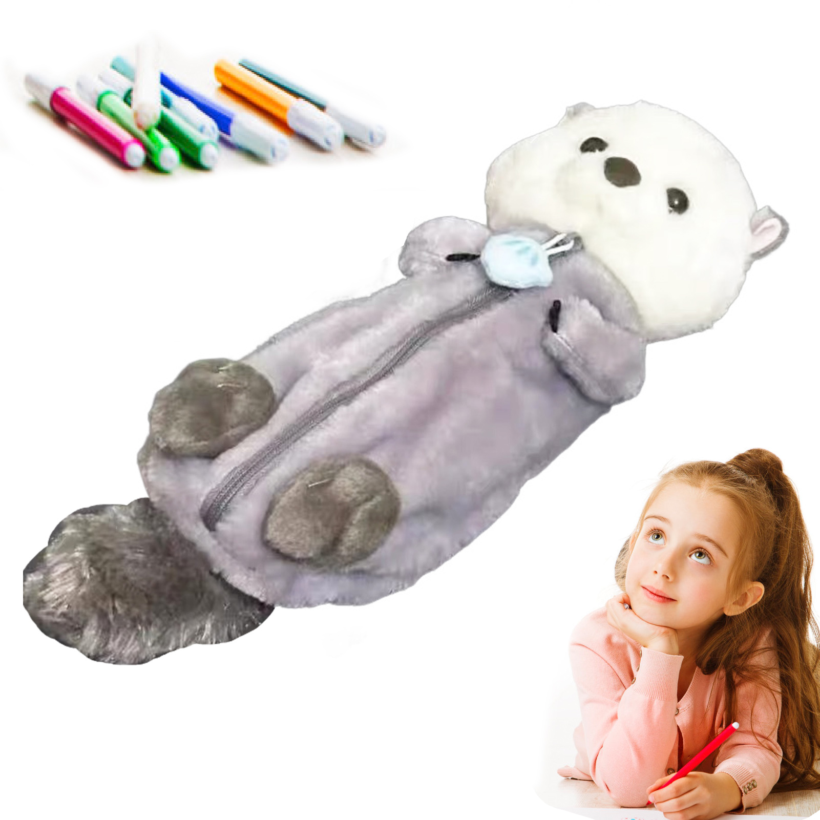 School Supplies - Estuche para lápices de juguete de
