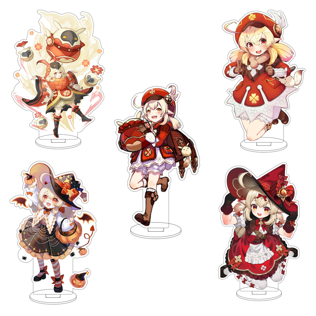 Desk Accessories - Figura Acrílica de Anime Genshin Impact