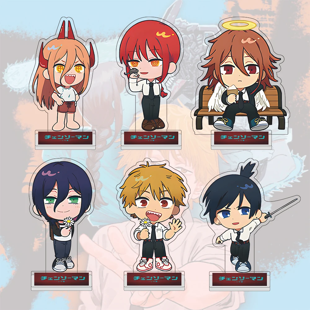 Desk Accessories - Figura acrílica de Chibi de Chainsaw