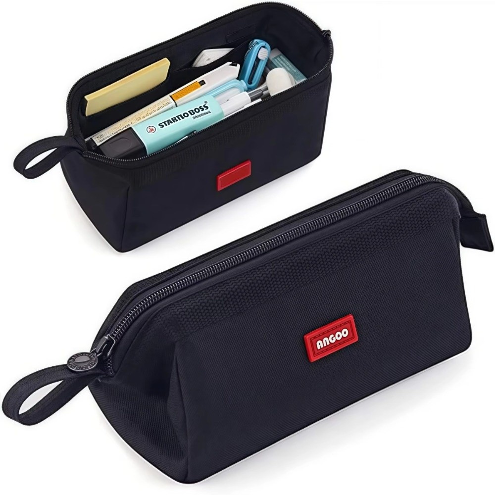Aesthetic Large Pencil Case Pouch - Estuche para lápices de tela Oxford,