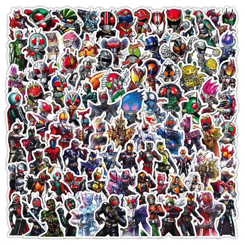 Desk Accessories - 103 Pegatinas de Kamen Rider, Estilo