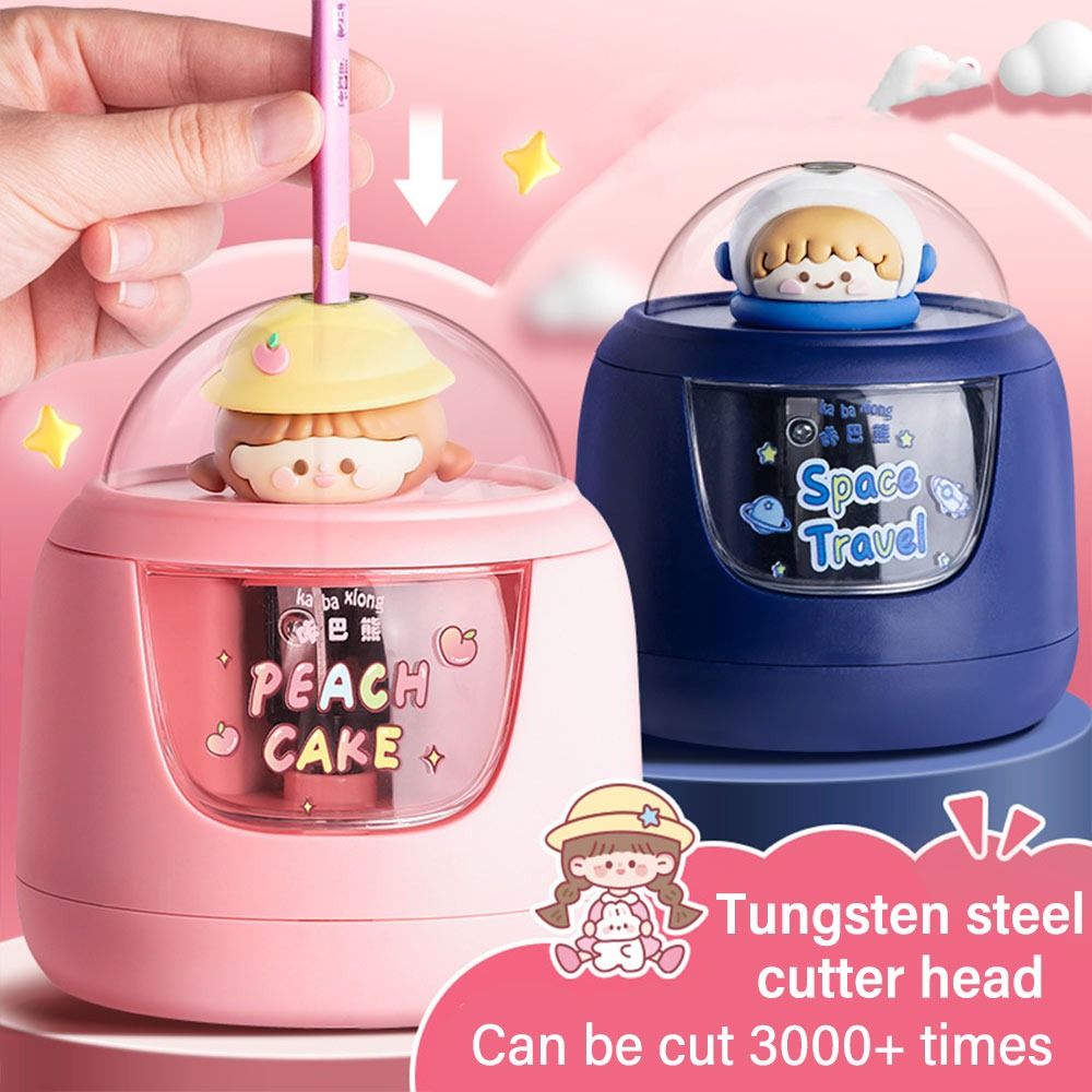 Electric Pencil Sharpener Usb - Sacapuntas eléctrico con carga de batería
