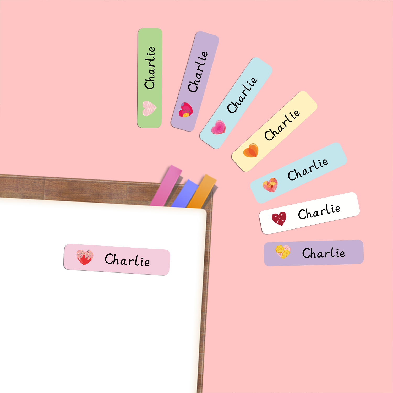 Etiquetas adhesivas personaliz - Stationery reseña y precio