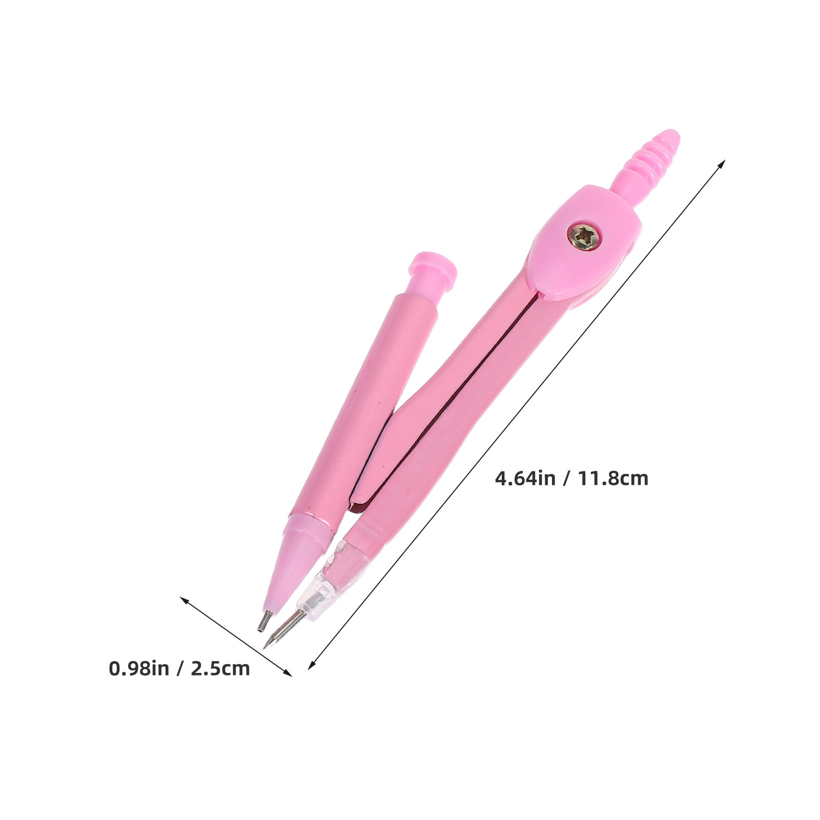 Juego de compases de acero ino - Math Geometry Set With Compass reseña y precio