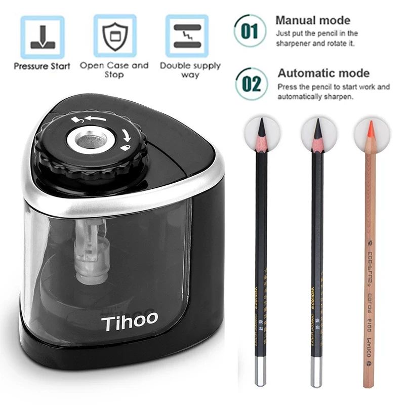 Sacapuntas eléctrico automátic - Electric Pencil Sharpener Usb reseña y precio