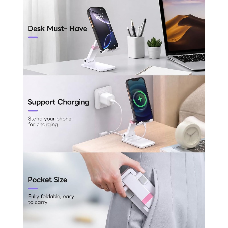 Soporte para teléfono móvil, d - Desk Accessories reseña y precio