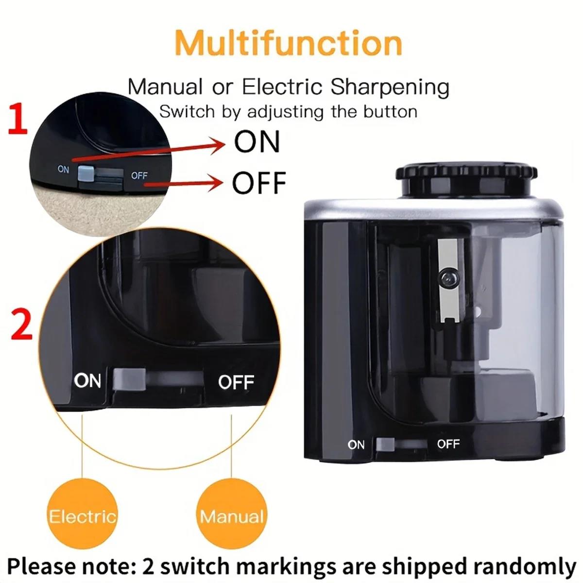 Sacapuntas automático eléctric - Electric Pencil Sharpener Usb reseña y precio