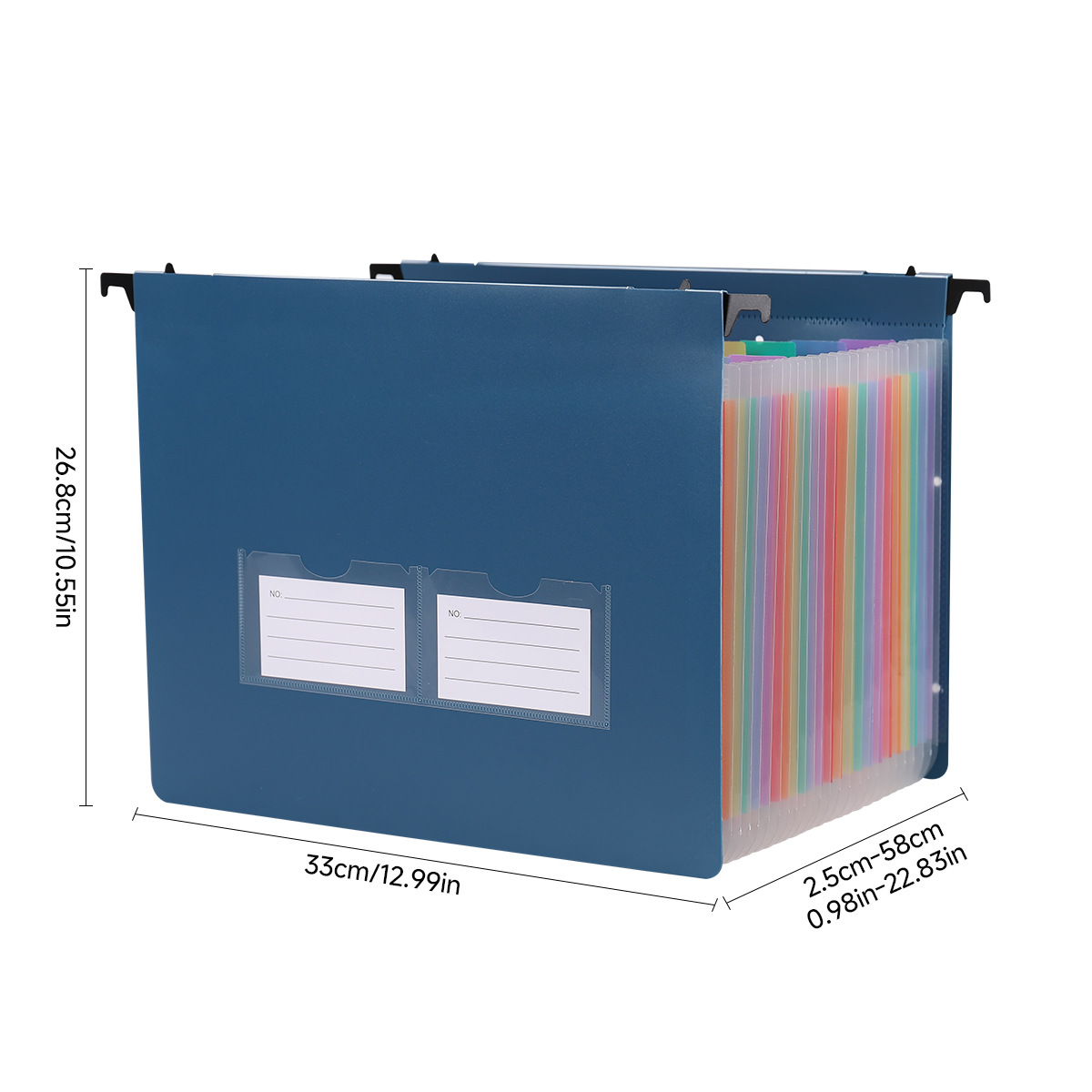 Carpeta de archivos tipo acord - Expandable Accordion File Folder 13 Pockets reseña y precio