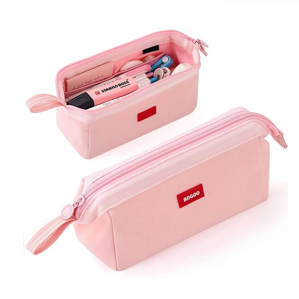 Estuche para lápices de tela O - Aesthetic Large Pencil Case Pouch reseña y precio