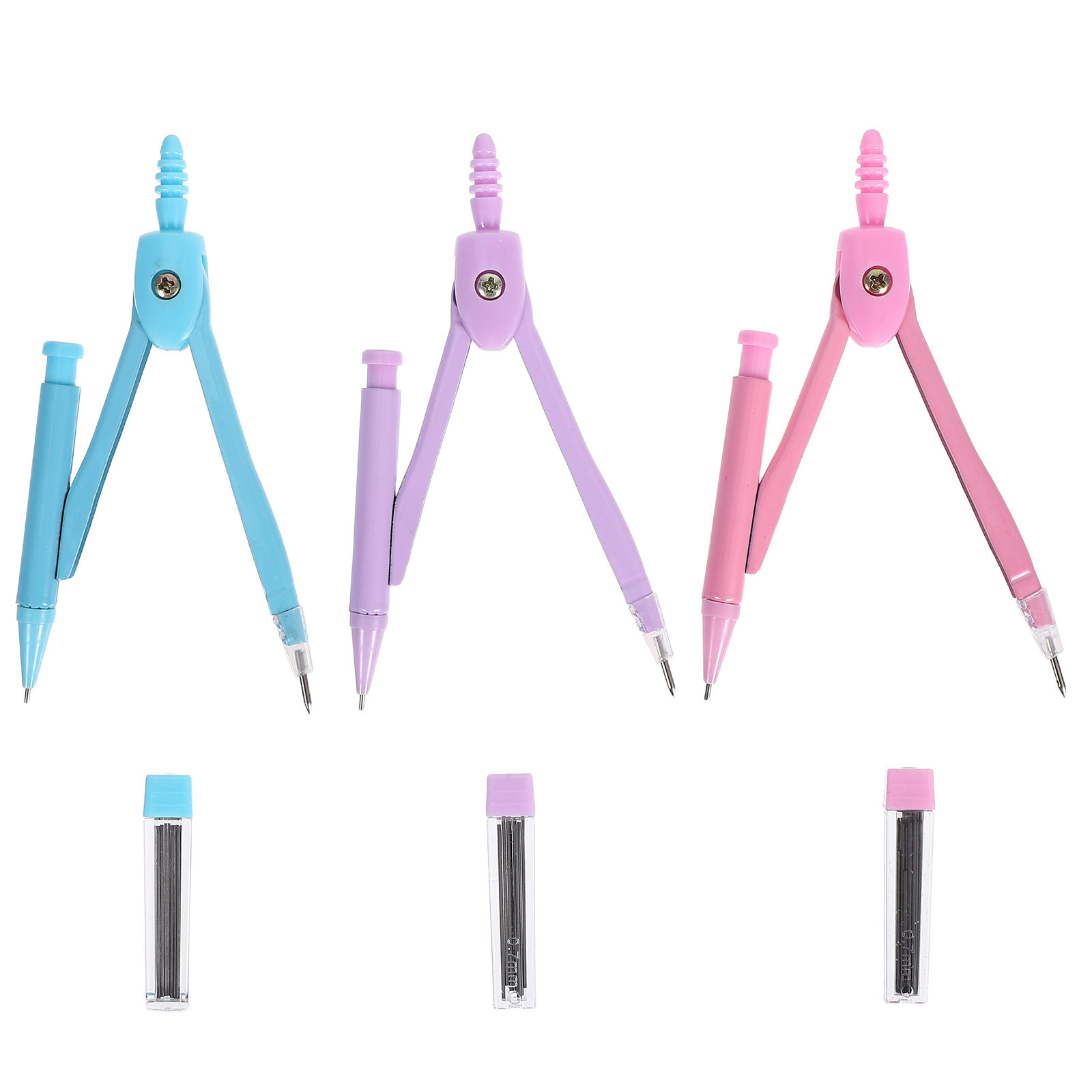 Compass de dibujo, herramienta - Math Geometry Set With Compass reseña y precio